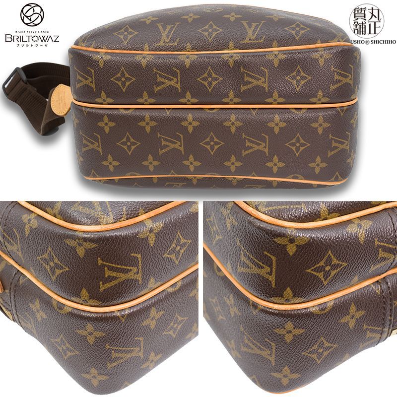 ルイヴィトン リポーターPM モノグラム M45254 ショルダーバッグ 斜め  