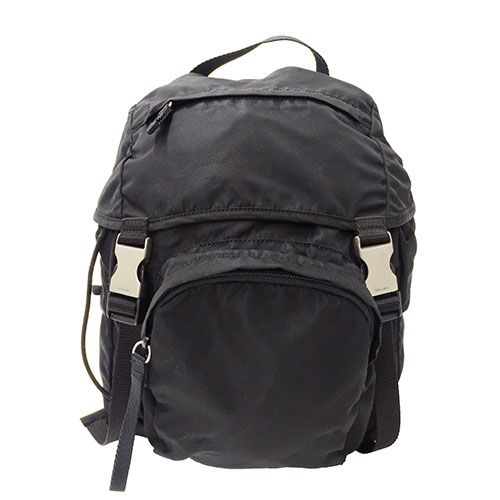 【美品】PRADA ブラック ナイロン リュック　ミニ PRADA - ☆PRADA☆ プラダ ナイロン ミニ リュックの通販 by