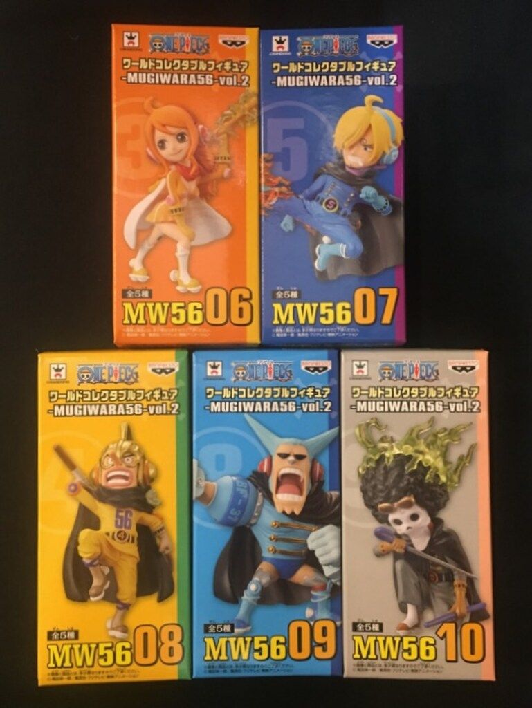 ワンピース　ワールドコレクタブルフィギュア-MUGIWARA56-vol.2 バンプレスト WCF ワンピース MUGIWARA56-vol.2 ファッション 全5種