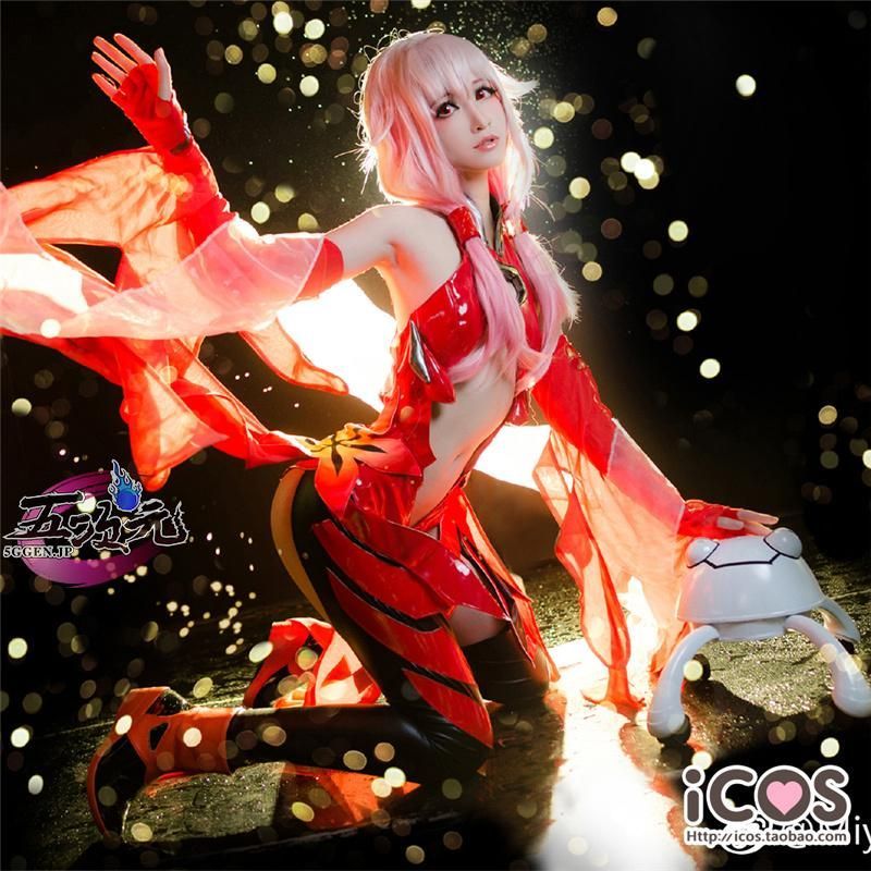 Icos製 楪いのり コスプレ フルセット ICOS ギルティクラウン 楪祈 ゆずりは いのり コスプレ 衣装