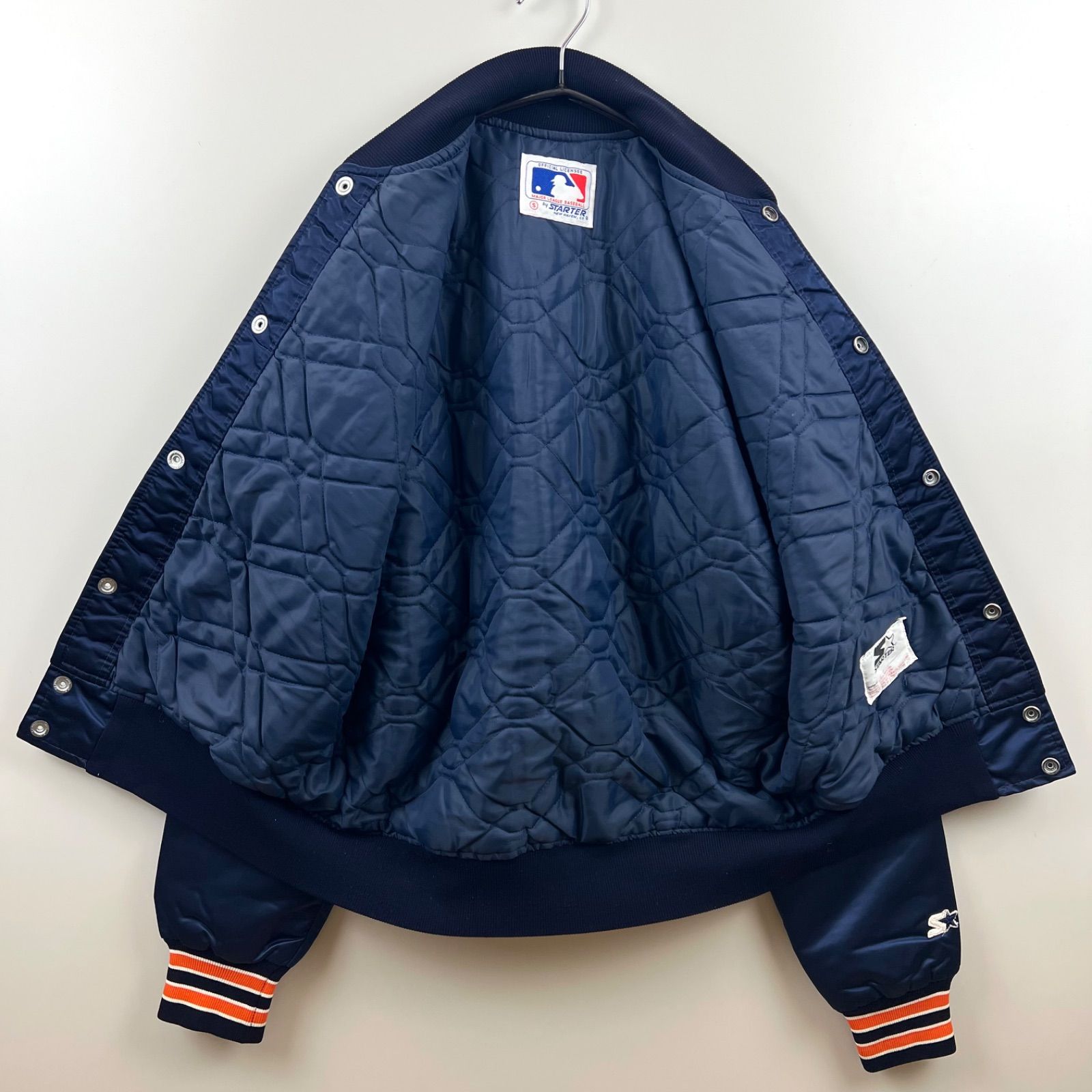 STARTER スタジャン デトロイトタイガース ナイロンスタジャン STARTER 90s USA Detroit tigers stadium jacket S スターター