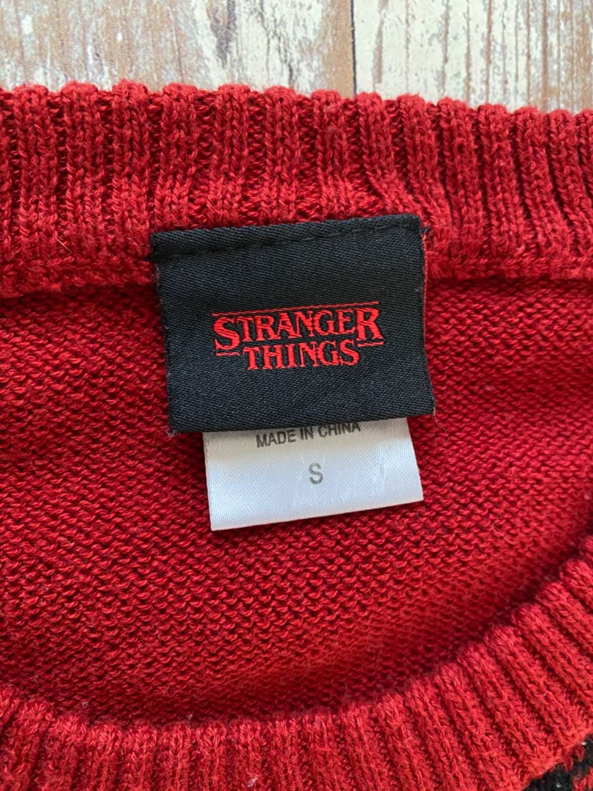 ストレンジャーシングス stranger things ニット セーター Netflix