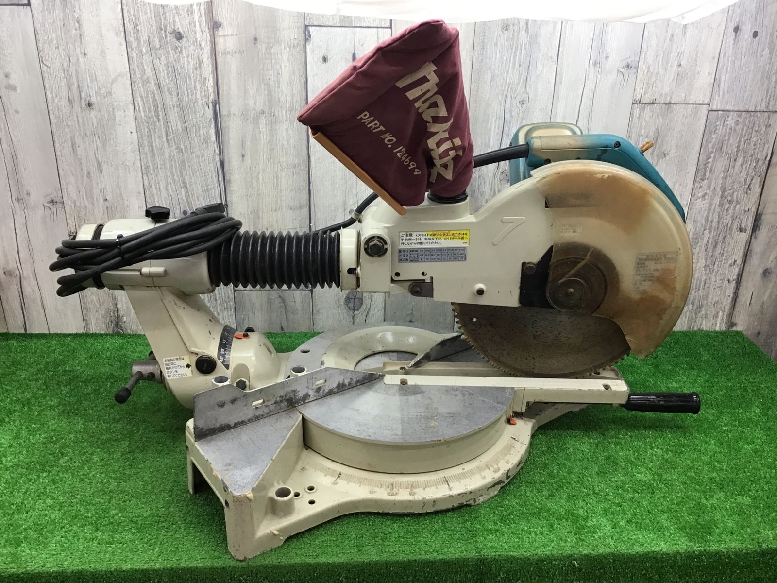 送料無料 動作品 □マキタ makita 305mm 卓上スライド丸ノコ LS1211□アクトツール富山店□D