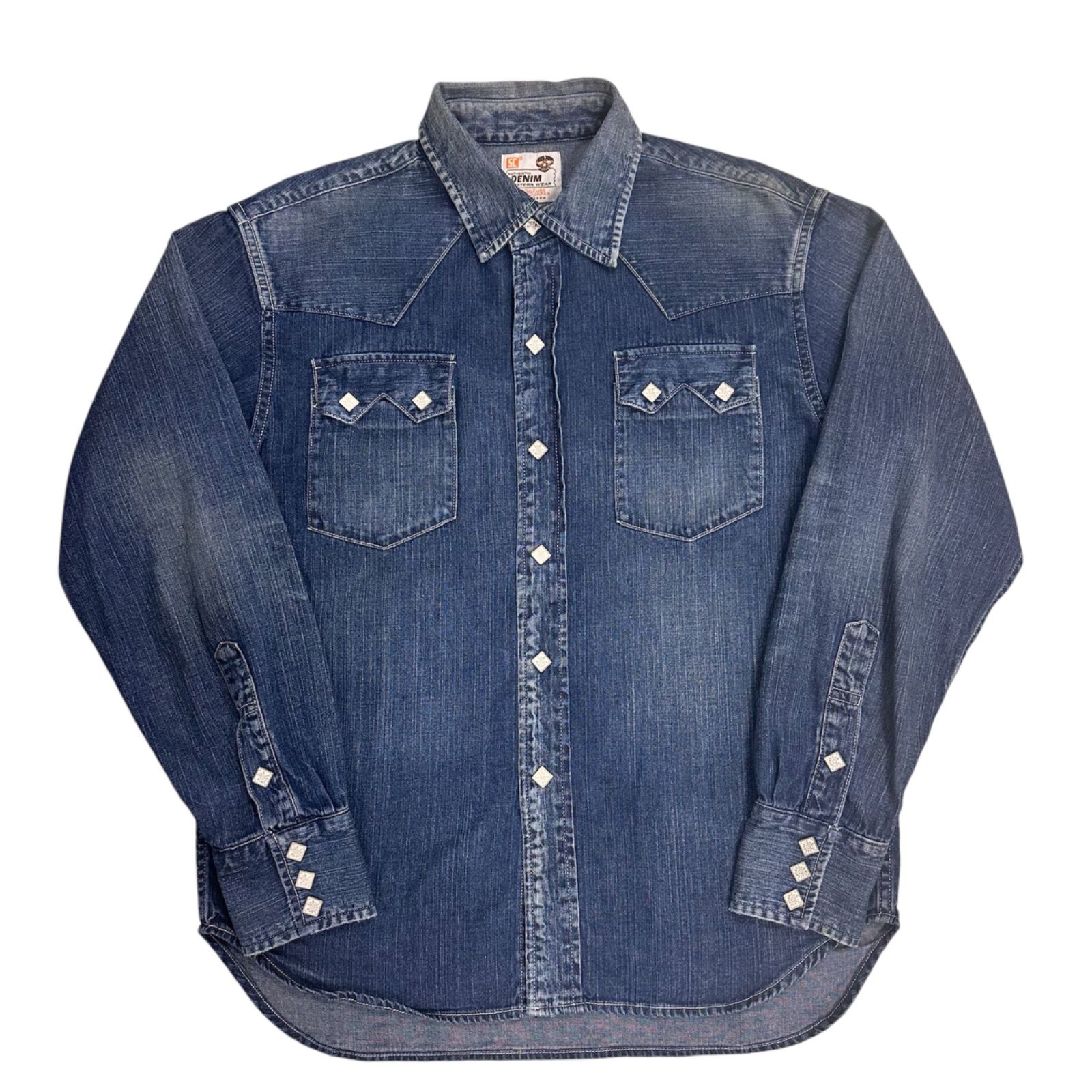 70】subculture DENIM WESTERN SHIRT キムタク着 デニムシャツ