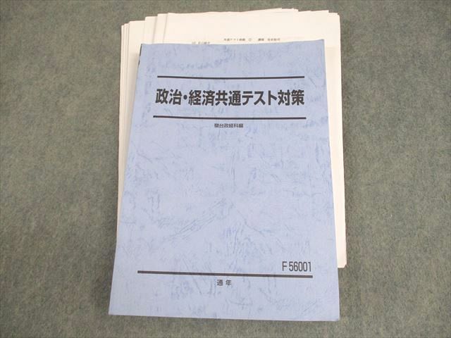 駿台 政治・経済共通テスト対策 テキスト 2024 通年 谷口和司 024S0D 駿台 政治・経済共通テスト対策 テキスト 2024 通年 谷口和司