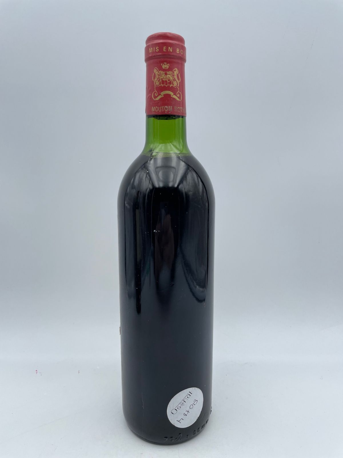 未開栓 CHATEAU MOUTON -ROTHSCHILD（シャトームートンロートシルト