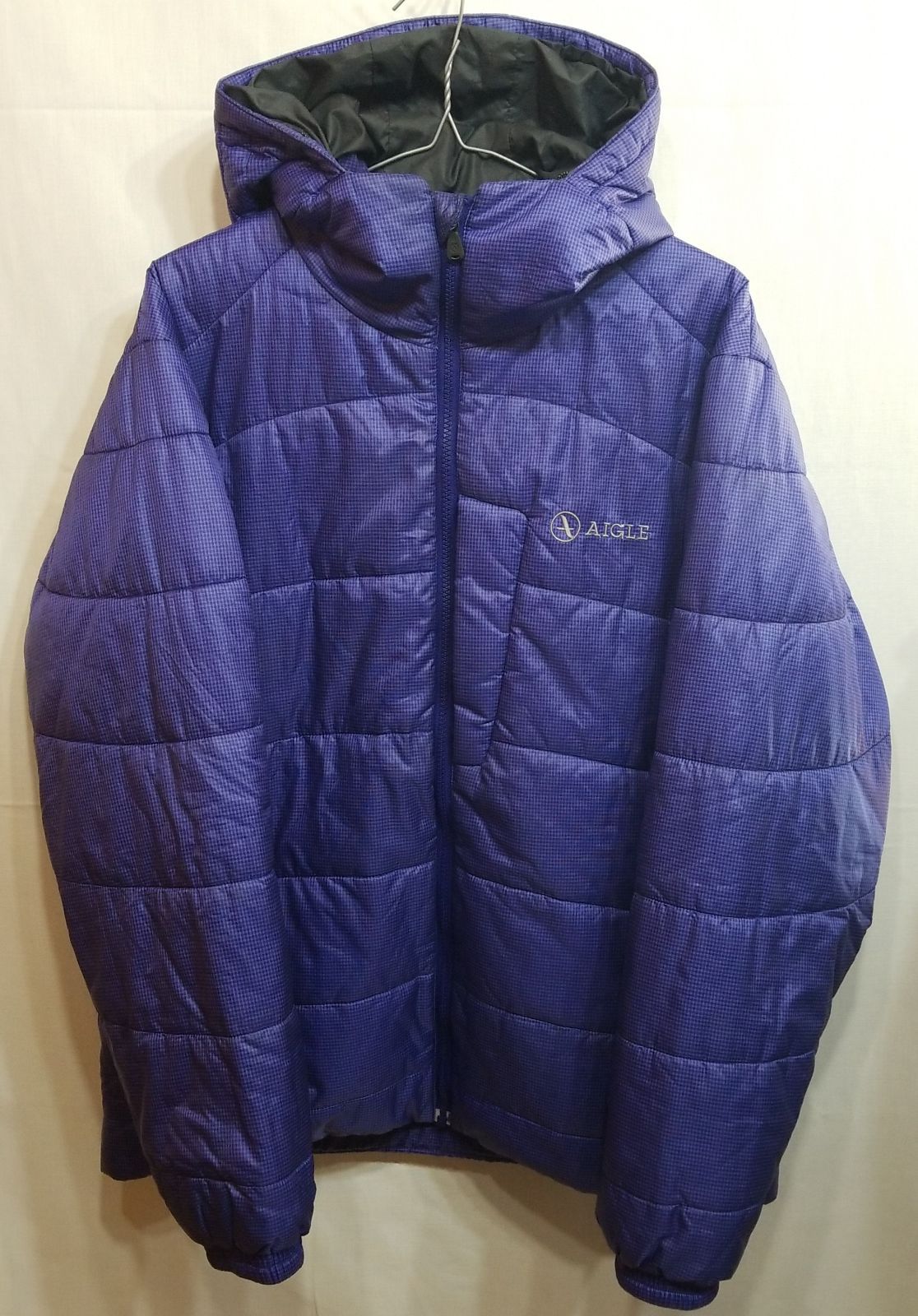AIGLE エーグル ダウンジャケット Lサイズ 紫 AIGLE エーグル ダウンジャケット Lサイズ 紫