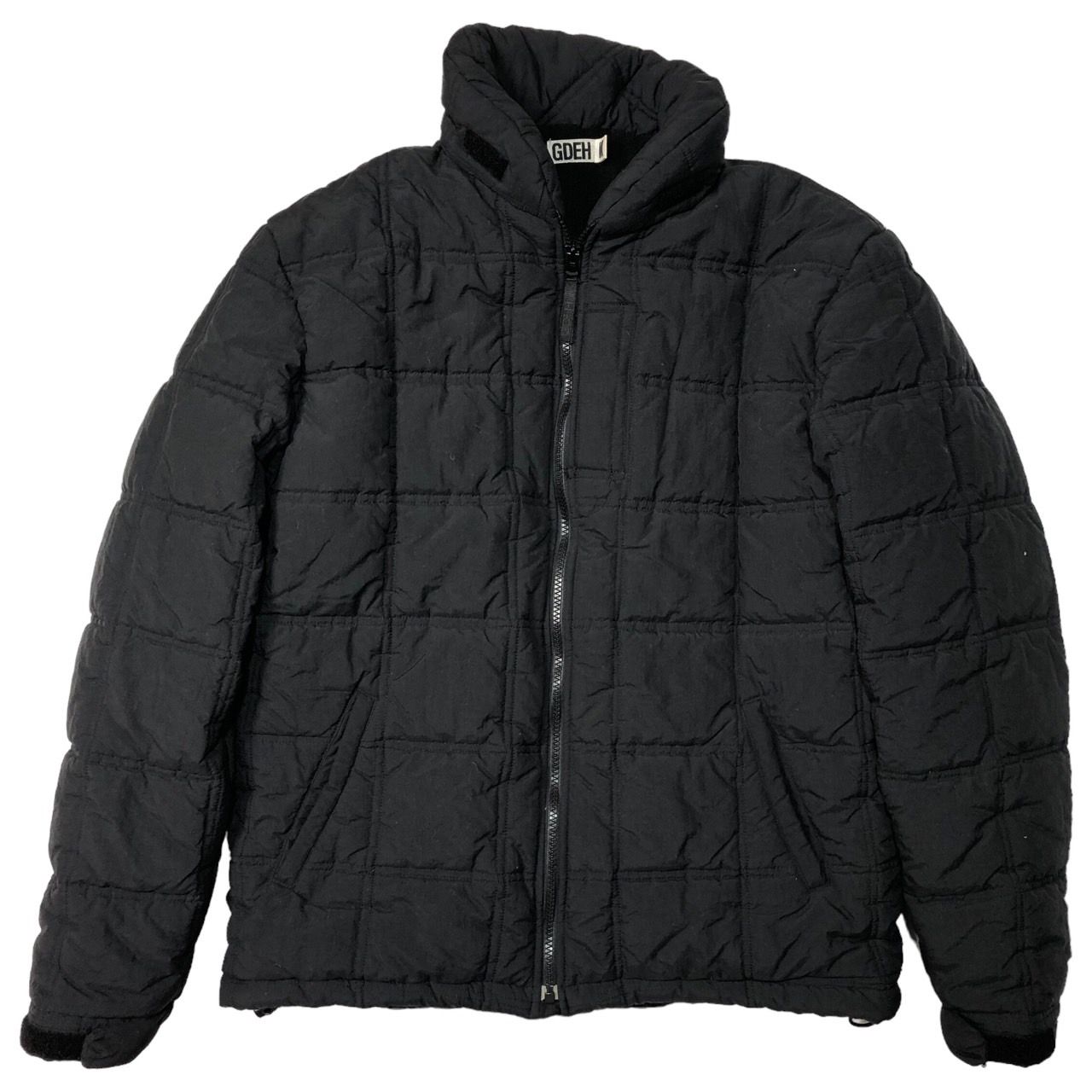 GOODENOUGH(グッドイナフ) 90's quilted padded jacket キルティング 中綿 ジャケット ダウン SIZE M  ブラック 00's 90年代 初期タグ GDEH - メルカリ