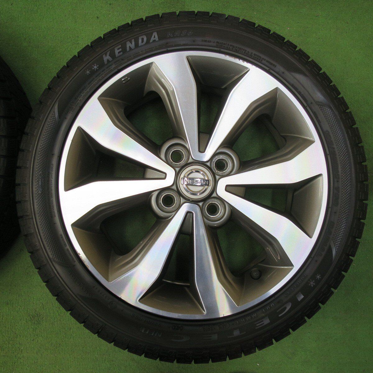 165/55R15 4本 日産 デイズルークス ハイウェイスター 新車装着タイヤ 75V ブリジストン エコピア EP150 ECOPIA EP150 PSR12973 日産デイズルークスハイウェイスター純正 4.5J-15 off+46 pcd100⁄4H