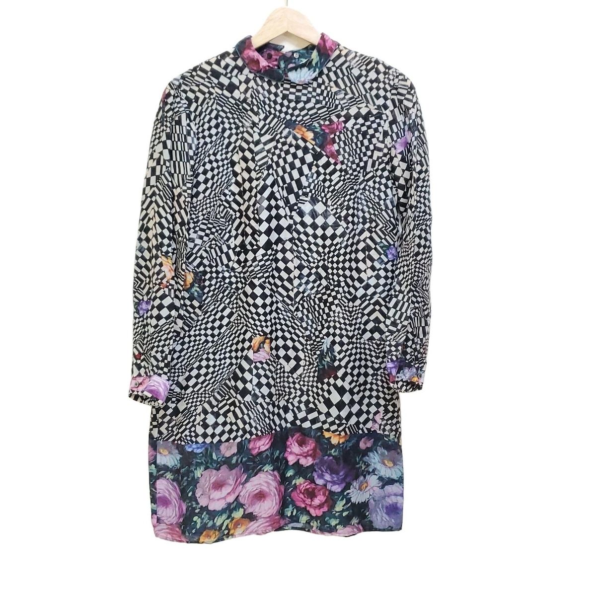 【美品】Paul Smith ポールスミス ロング丈花柄ワンピース 38 PaulSmith(ポールスミス) ワンピース サイズ38 L レディース