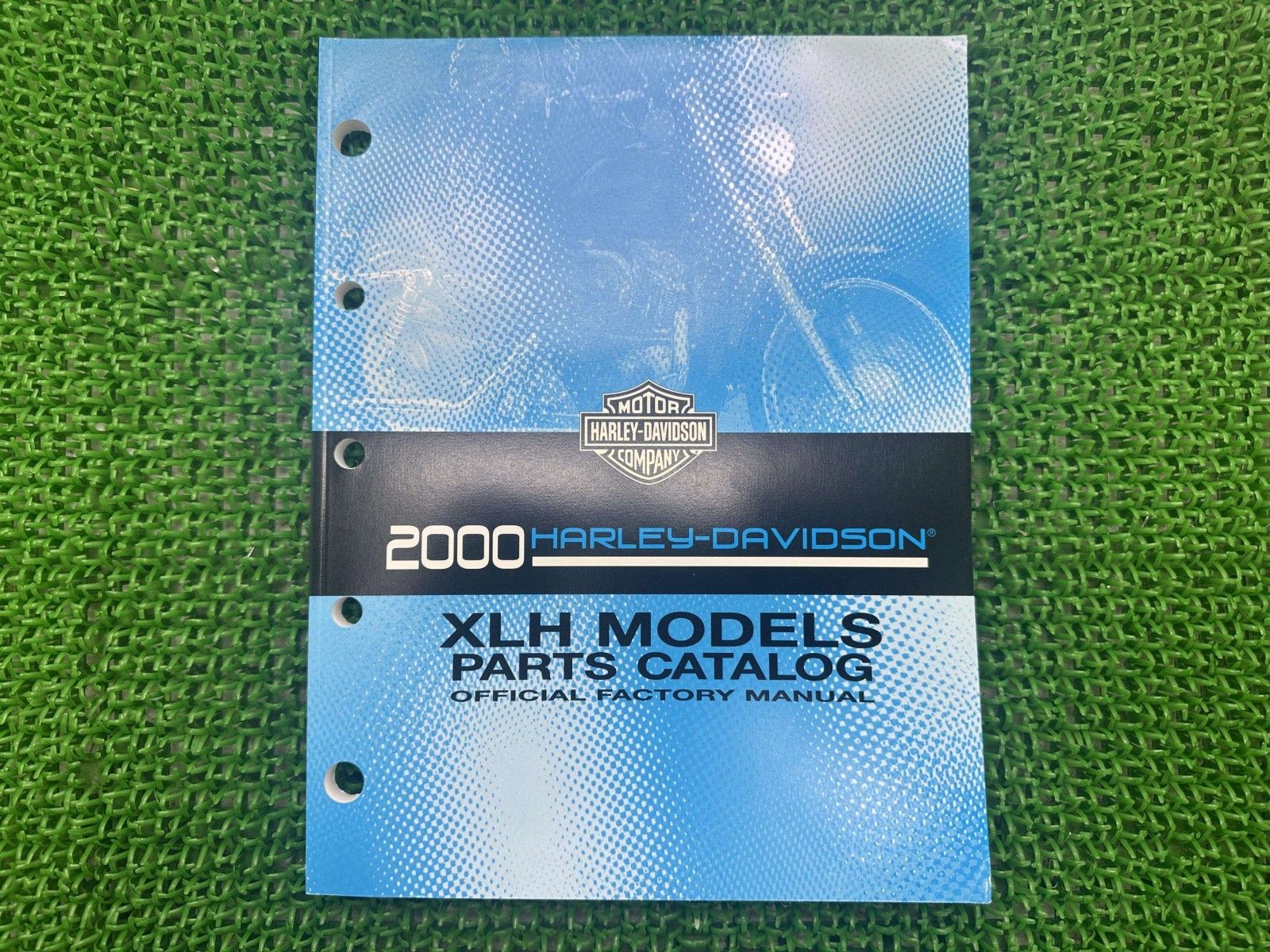 XLH パーツリスト 英語版 ハーレー 正規 バイク 整備書 スポーツスター 2000年XLHモデル ♥品 車検 パーツカタログ 整備書 yU