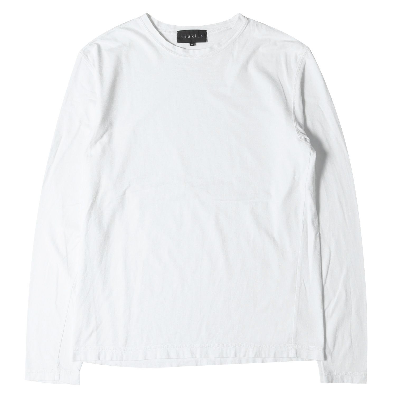 tsuki.s ツキドットエス Tシャツ コットン 度詰め 天竺 クルーネック 