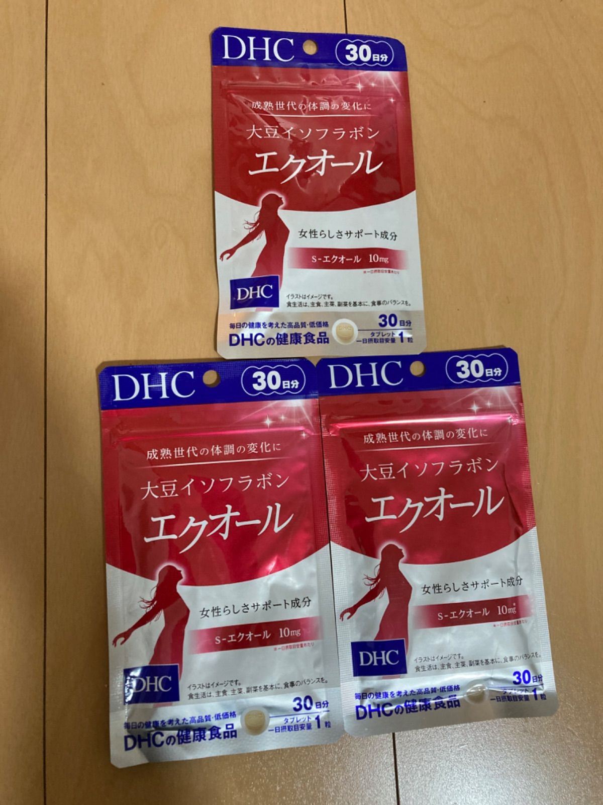 DHC大豆イソフラボンエクオール30日分　3袋