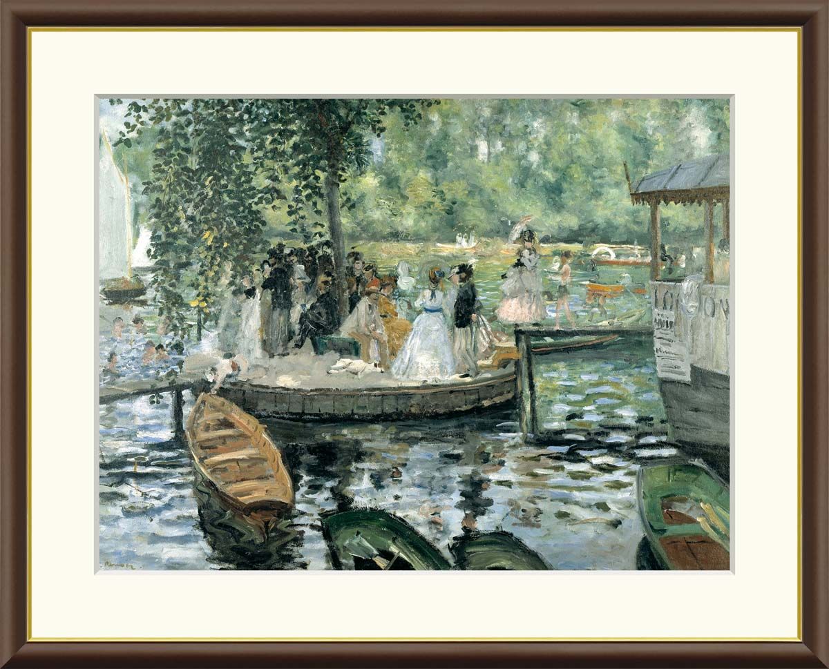 □１００部限定□カミーユ・コロー□モルトフォンテーヌの想い出◇ Co◇ 世界のタグ名画 - モルトフォンテーヌの思い出 1864 ルーヴル美術館蔵