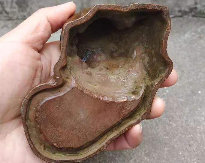 無憂悟り小坊主倒流香 香炉 香道具 装飾品 工芸品 美術品 置物 無憂