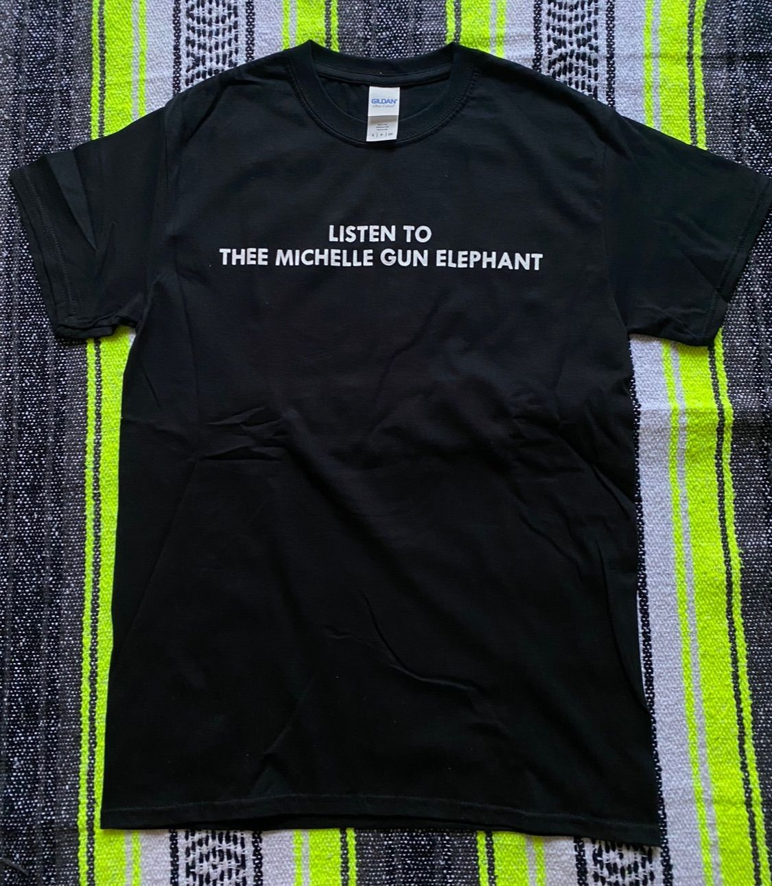 thee michelle gun elephant スタッフTシャツ THEE MICHELLE GUN ELEPHANT Tシャツ チバユウスケ thebirthday