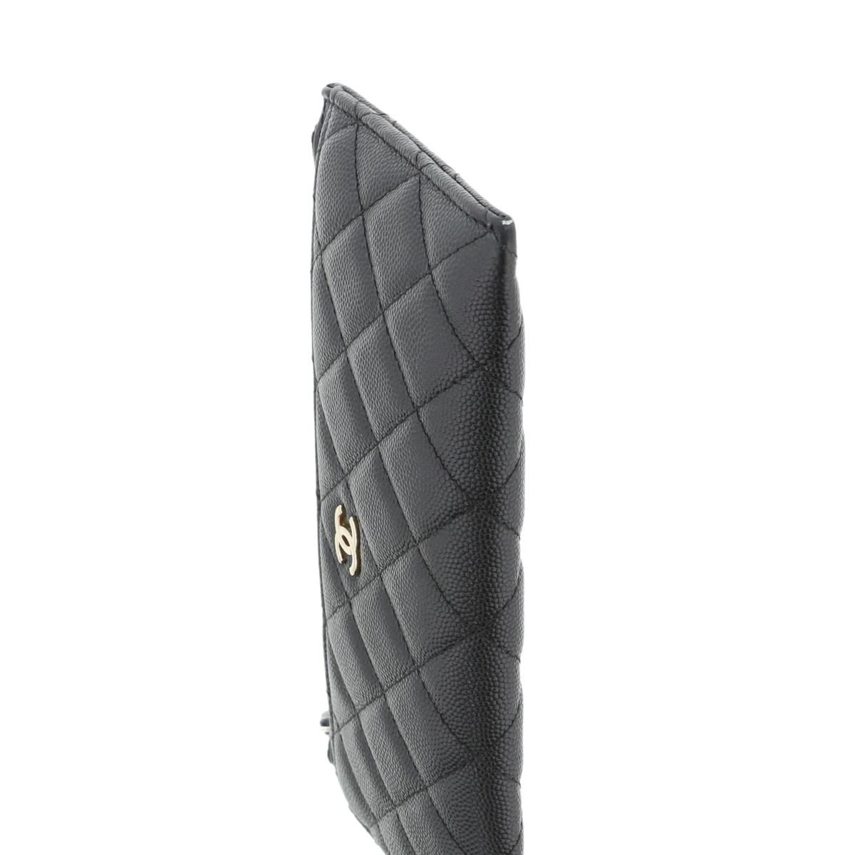 中古】 CHANEL （シャネル） ﾏﾄﾗｯｾ ｷｬﾋﾞｱｽｷﾝ ｽﾘﾑｳｫﾚｯﾄ 財布 長財布 
