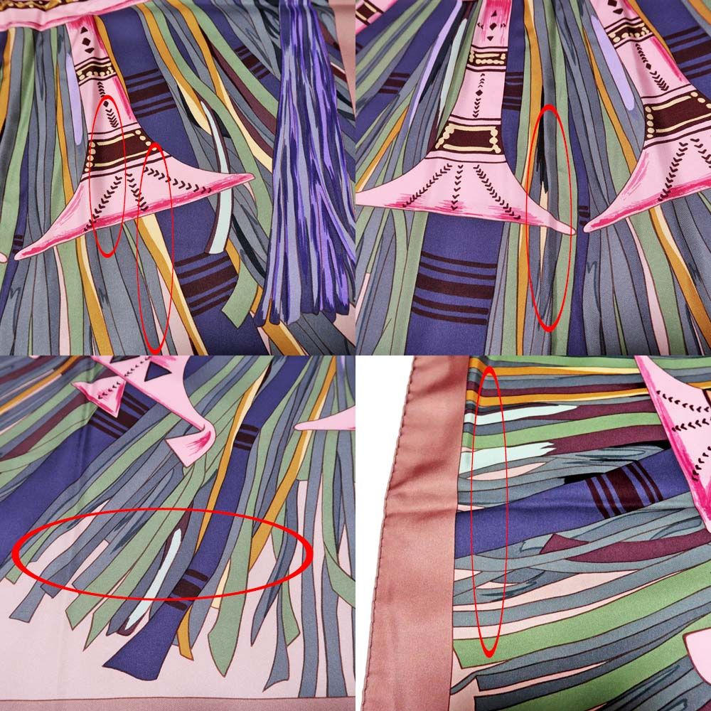 HERMES エルメス　カレ 90 cuirs du desert スカーフ HERMES Cuirs du Desert Silk Scarf 90 - Consigned Designs