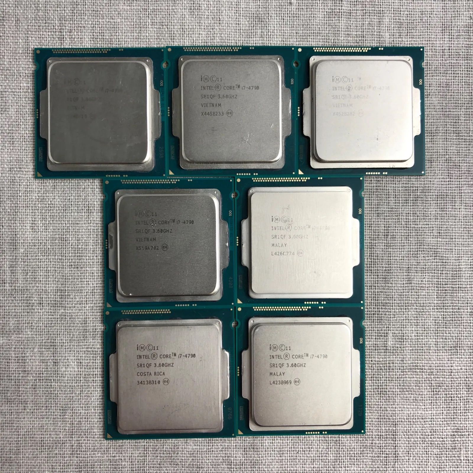 ７点セット】CPU Intel i7-4790【BIOS起動確認済】/CPU_M230313 - メルカリ