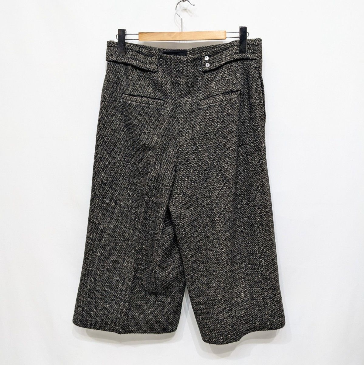 美品 Omar Afridi オマールアフリディ WIDE CROPPED TROUSERS サイズ50 