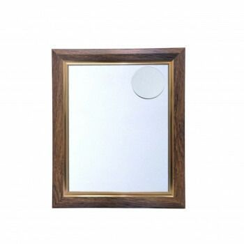 10540　拡大鏡付卓上ミラー(飛散防止付)