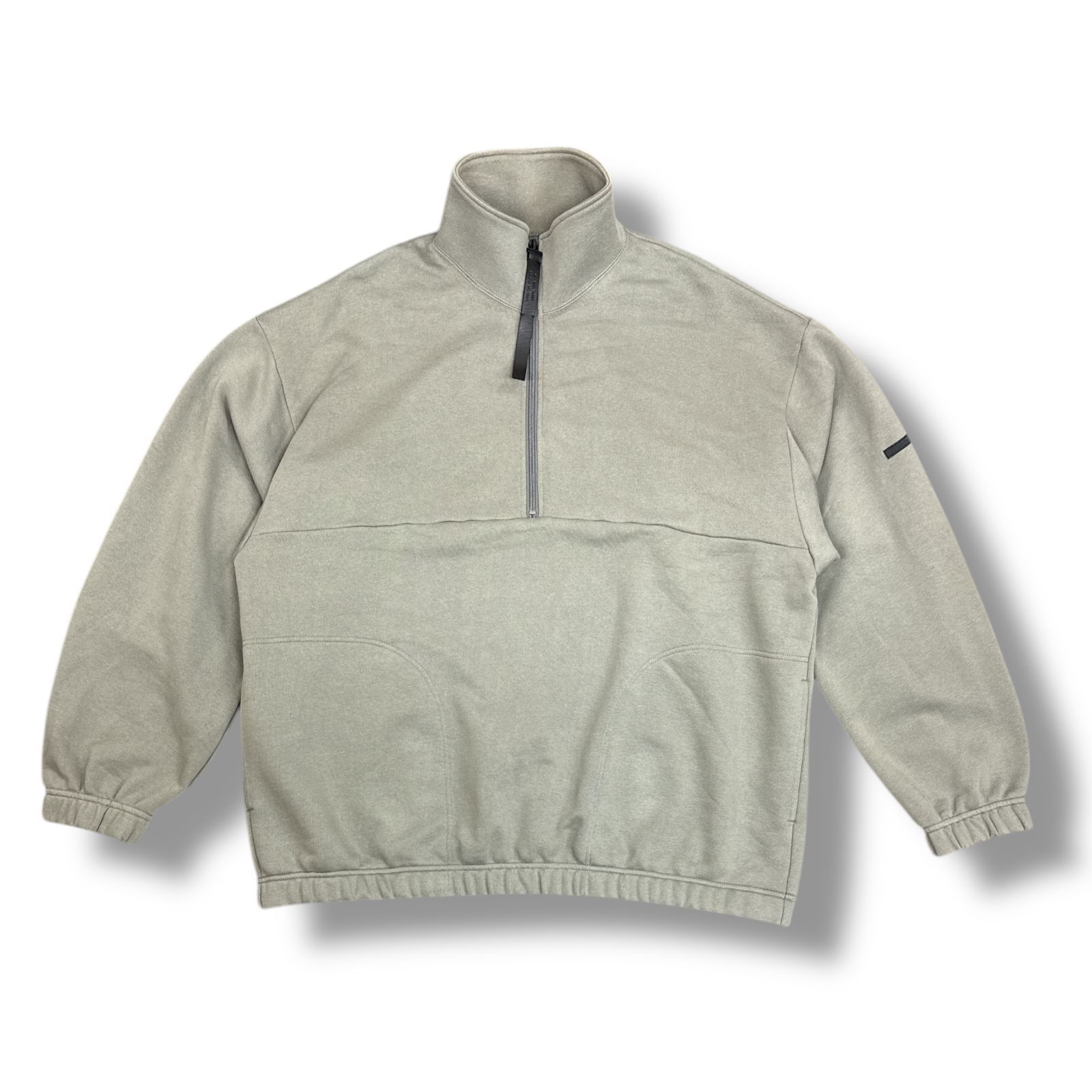 N.HOOLYWOOD HALF ZIP BLOUSON 40 グレー 参考上代37400円 N.HOOLYWOOD HALF ZIP BLOUSON ハーフジップ