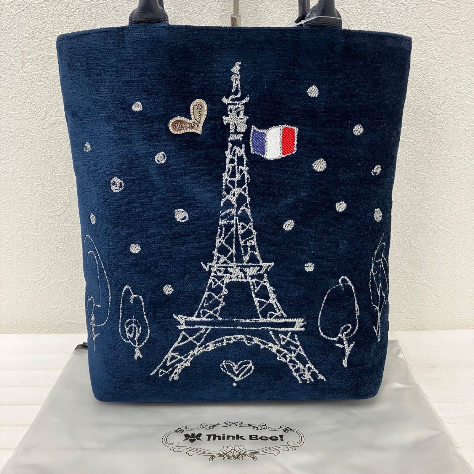 5113 Think Bee! シンクビー！ トートバッグ スノーインパリス