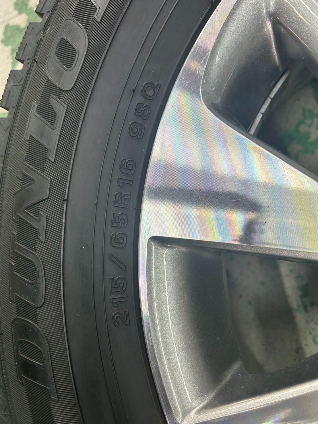 トヨタ 20系アルファード ヴェルファイア 純正16インチアルミホイール＋DUNLOP WINTER MAXX WM02 215 65R16 98Q スタッドレスタイヤ 製 残溝8.7mm 4本セット ＋33 FFCRYSTALESIA_COM