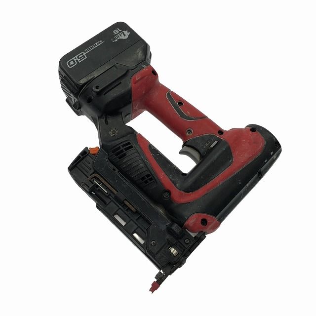 ☆中古品☆MAX マックス 充電式ピンネイラ TJ-35P3 バッテリ1個