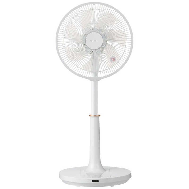 未開梱 東芝 TOSHIBA 扇風機 DCモーター搭載 省エネタイプ 30cm 7枚 リモコン付き ホワイト TF-30DL28-W