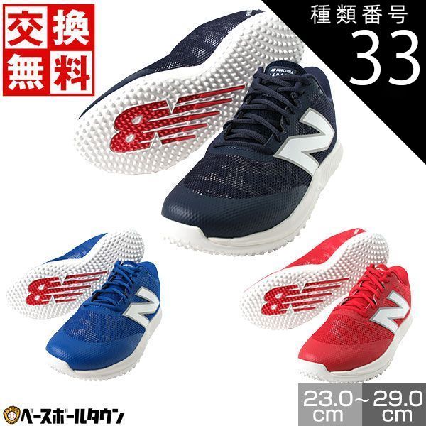 New Balance トレーニングシューズ レッド/ネイビー