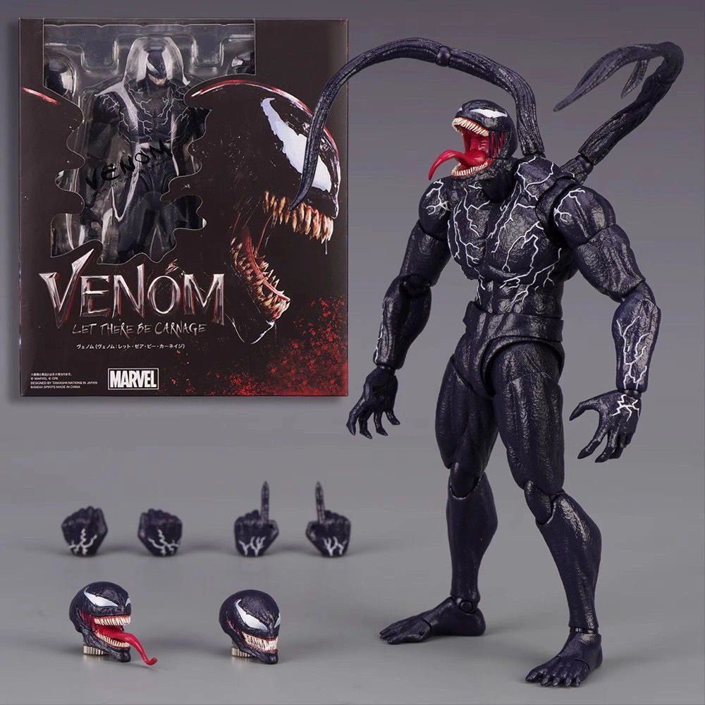 新品未使用 シンビオート ヴェノム 20cm スパイダーマン アクションフィギュア 可動ジョイント