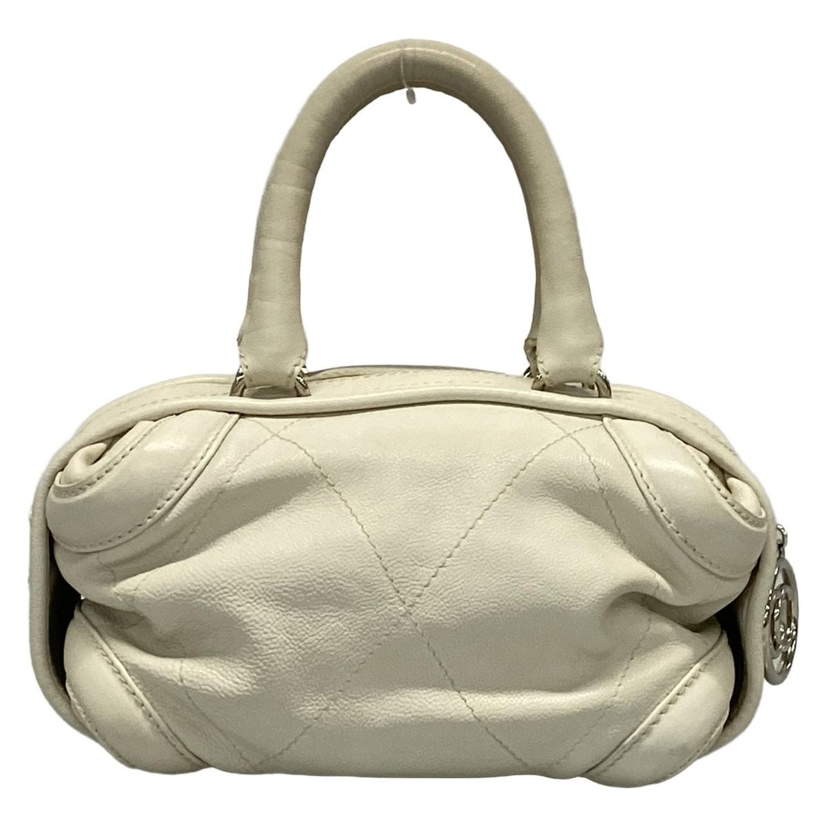 CHANEL(シャネル) ハンドバッグ ワイルドステッチ アイボリー ミニ  