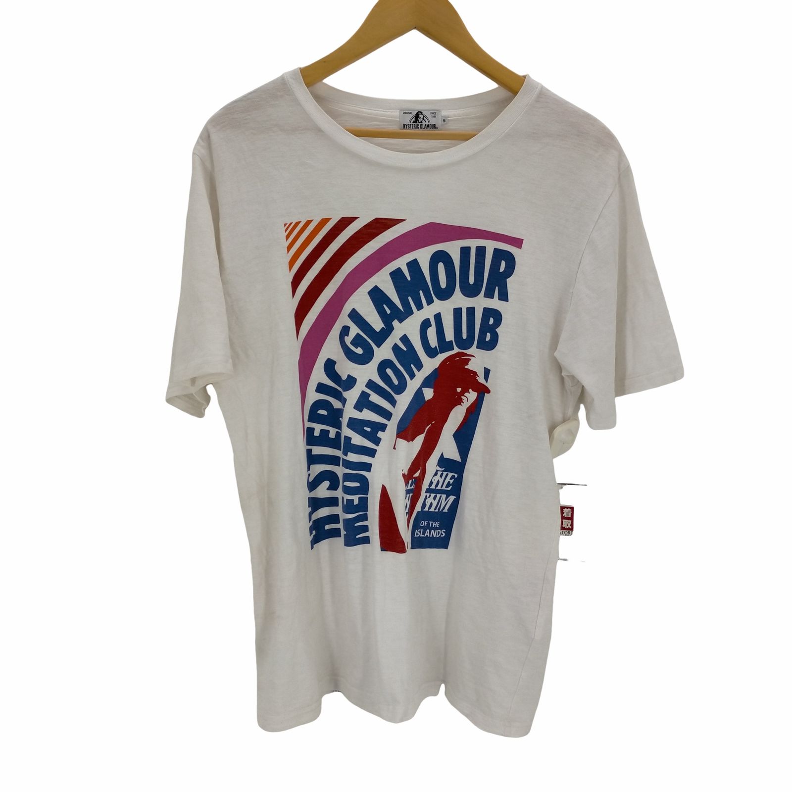 ヒステリックグラマー HYSTERIC GLAMOUR rainbow girl Tシャツ メンズ