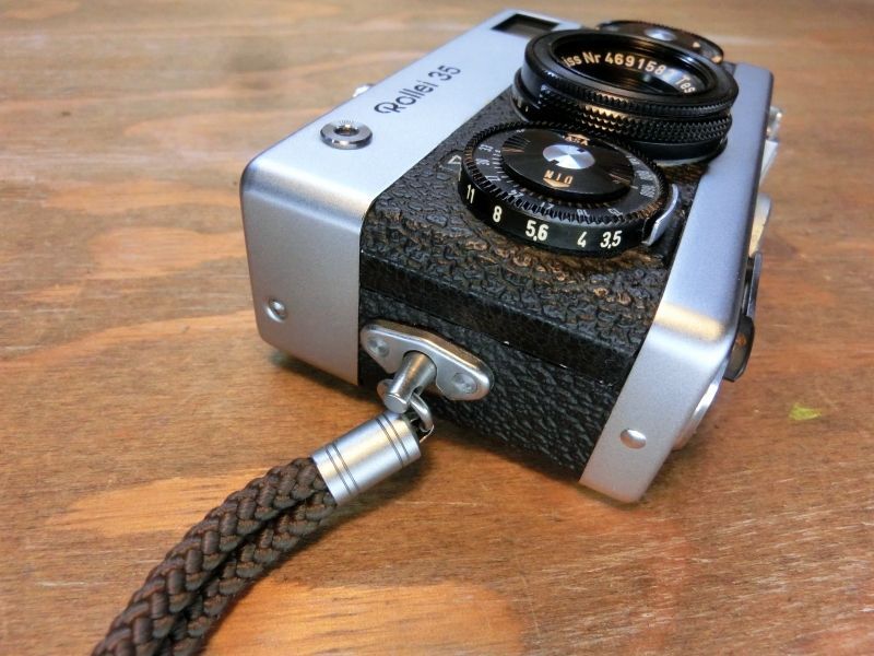 【完動品・美品】Rollei 35 ローライ35 シルバー　ドイツ製　露出計OK 中古】Rollei ローライ 35 シルバー コンパクトフィルムカメラ