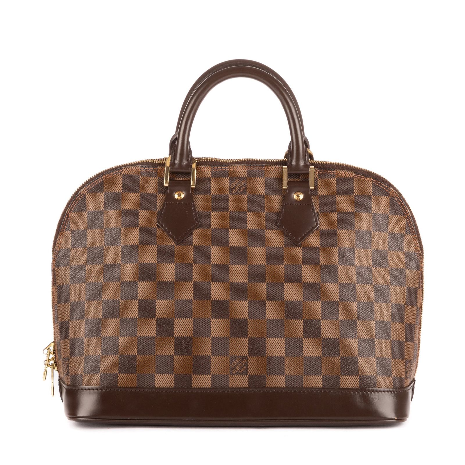 LOUIS VUITTON ルイヴィトンアルマ茶色ダミエ エベヌA