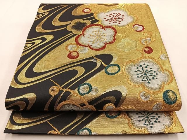 不詳/作者不詳/白梅画賛/布袋屋掛軸HE-801 数寄屋袋「彩ぼかし」｜井澤屋