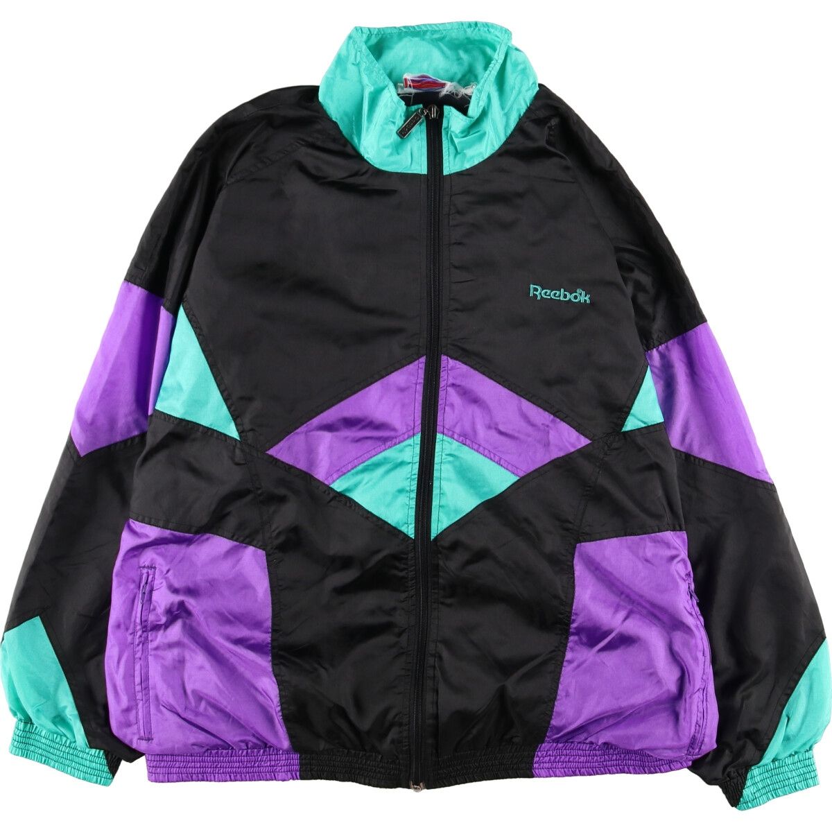 古着 90年代 リーボック Reebok ウインドブレーカー メンズL 