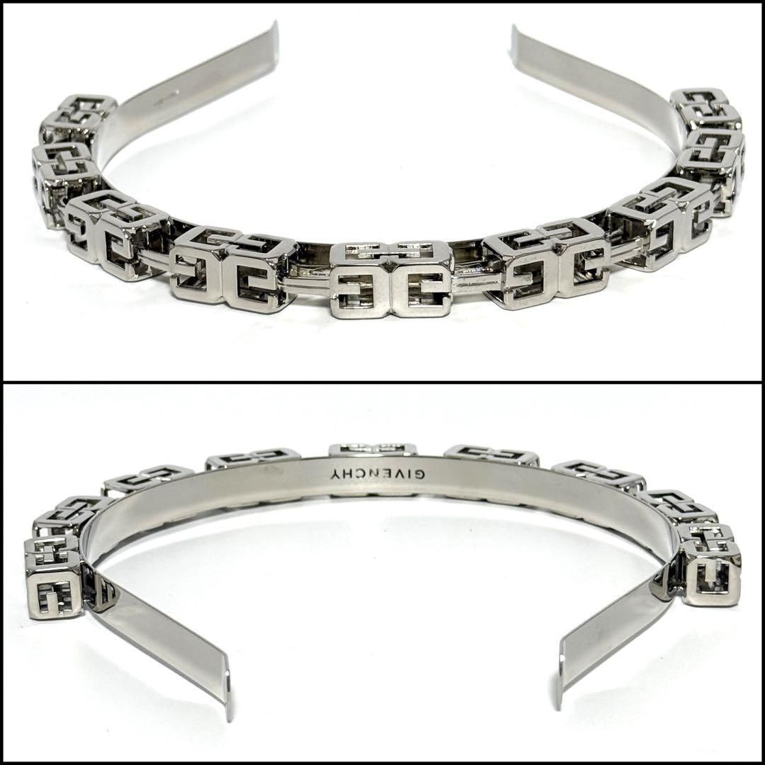 希少】ジバンシィ Gキューブ チェーン ヘッドバンド カチューシャ ヘア