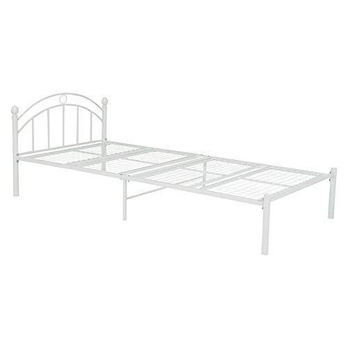 ひめページ 姫系 エレガント シングル ホワイト ベッドフレーム KH-3089WH