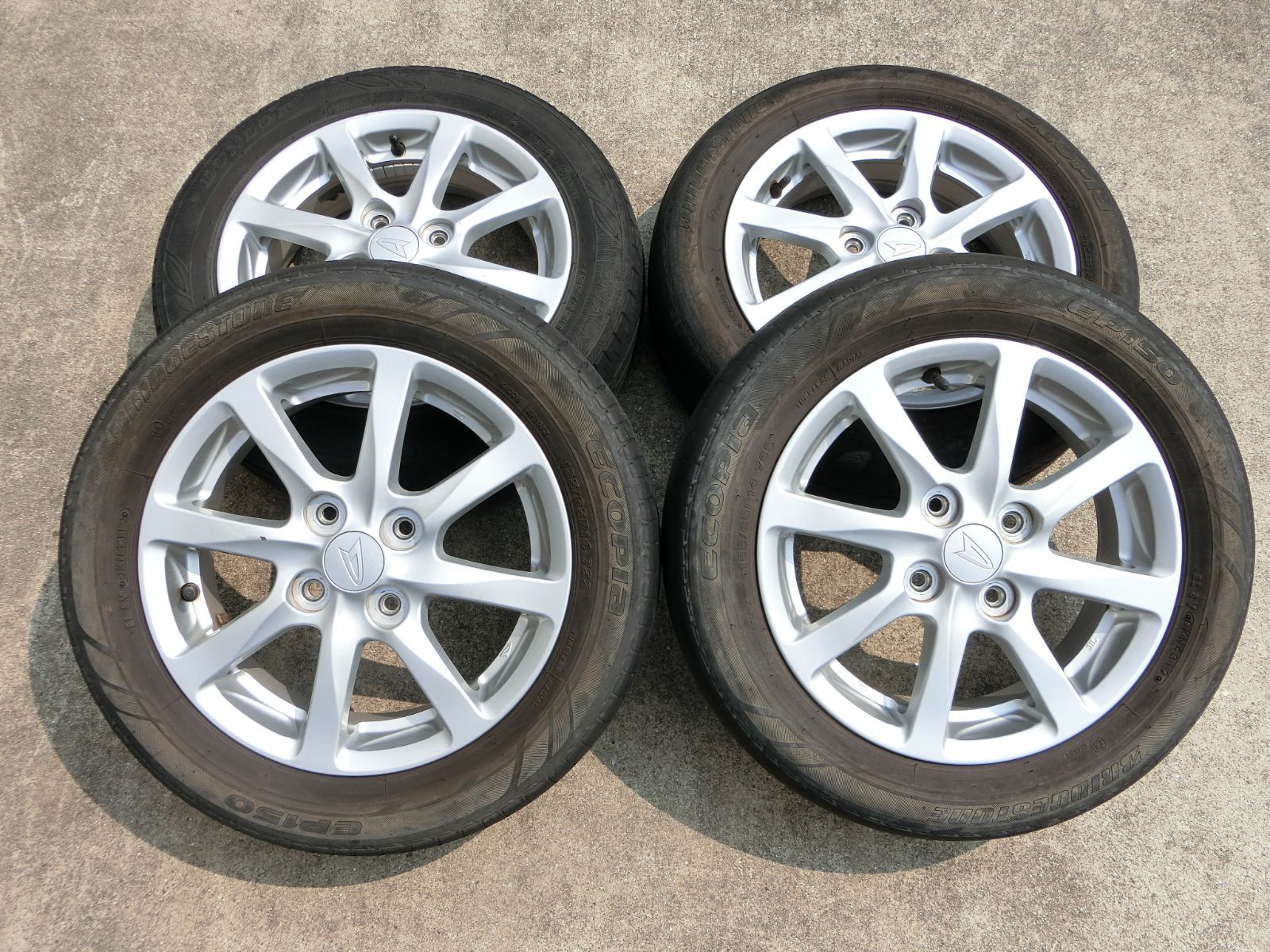 781] ダイハツ純正 14インチ アルミホイール 4穴 14×4.5J +45