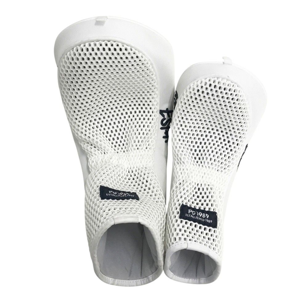 PEARLY GATES パーリーゲイツ モデル ヘッドカバー ニコちゃん 2点セット ホワイト系 DR FW 240101547201 ゴルフウェア ストスト