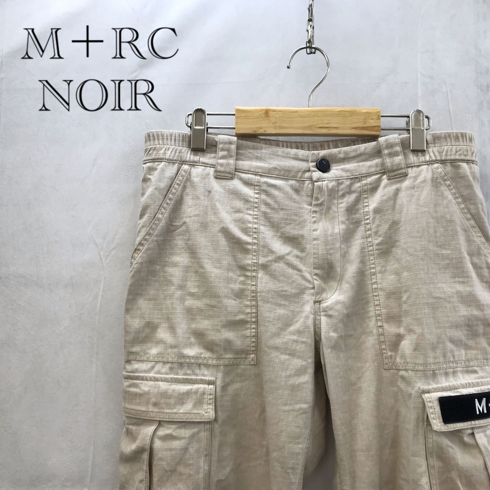 M+RC NOIR マルシェノア ナイロンカーゴパンツ ワークパンツ ボトムス 楽天市場】M+RC NOIR マルシェ・ノア パンツ サイズ:S サイド