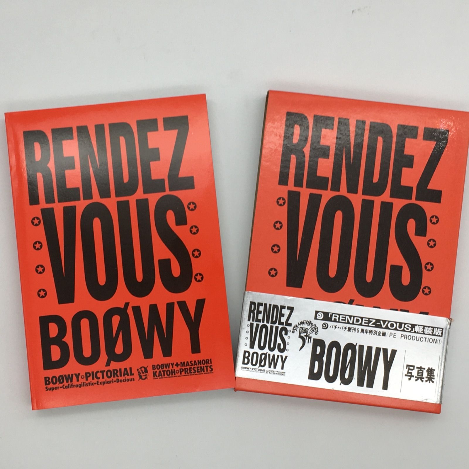 BOOWY RENDEZ-VOUS 写真集 軽装版 - ブック・ライン - メルカリ