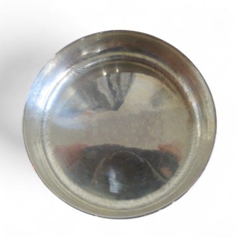 純銀製 建水 純銀刻印 シルバー 稀少 歴史 煎茶道具 骨董 賞物WWST007 東光 純銀 ボンボニエール 時代物 骨董品 菓子器 茶器 茶道具 古