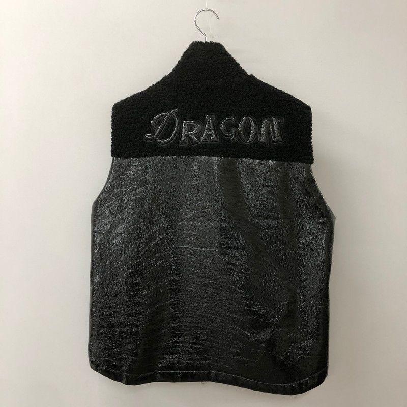 品 DANCE WITH DRAGON ダンスウィズドラゴン BOA VEST D1-532701 ボア ベスト ライトアウター 147-250922-KS-20-tei