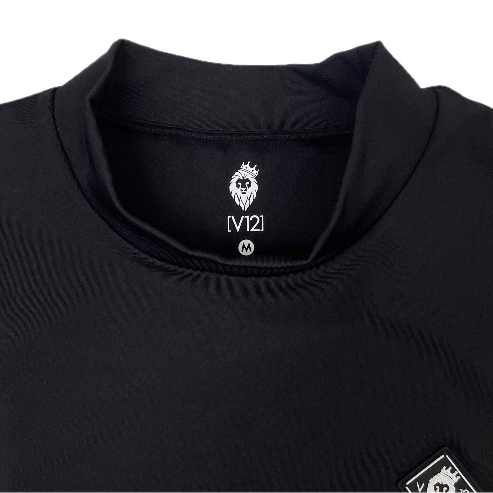 ヴィトゥエルブ V12 ゴルフウェア モックネック Mサイズ 半袖 未使用品