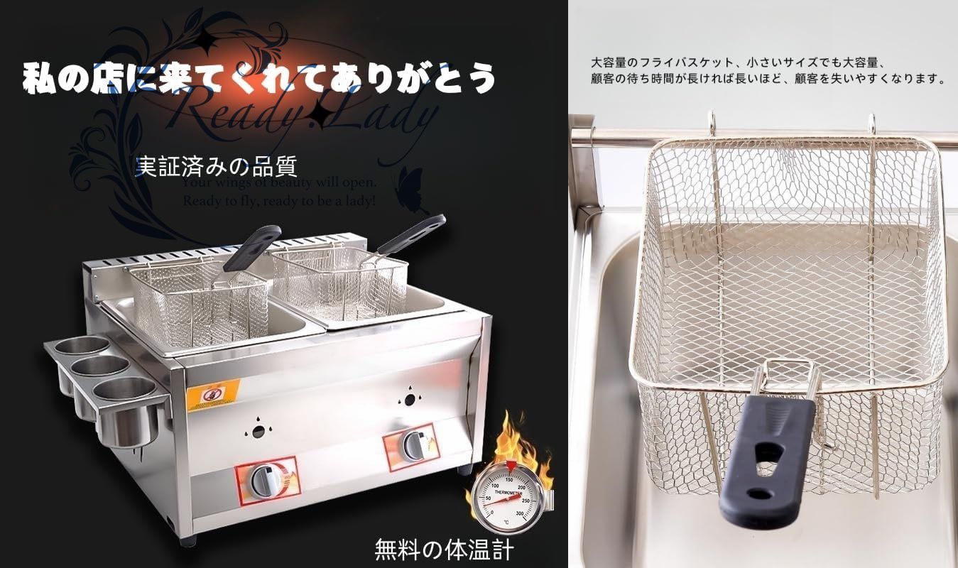 ホシザキ 電気フライヤー FL-3TB 卓上形カセット式 天ぷら用