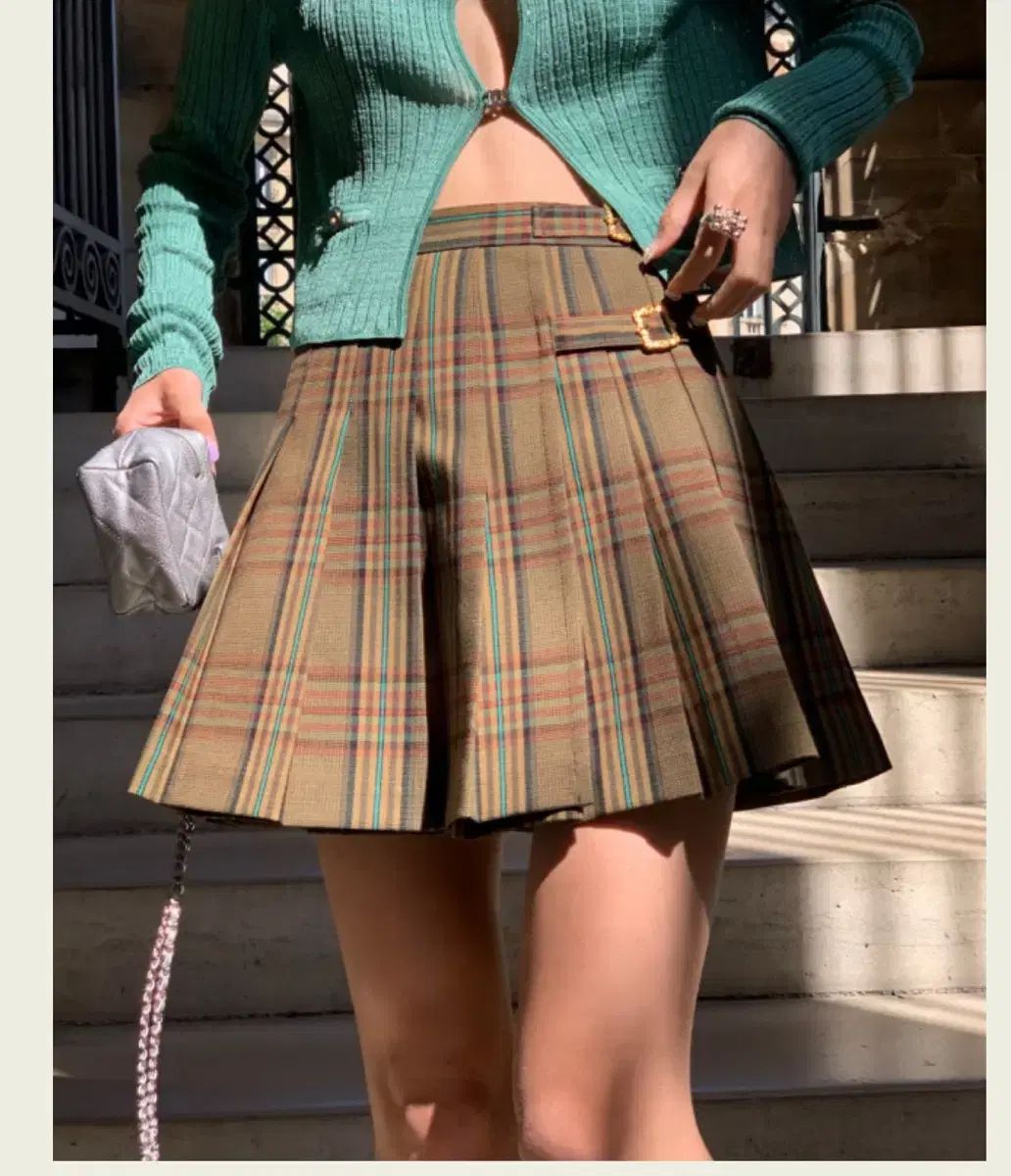 seooocookie ソークッキー オリビア チェック スカート s