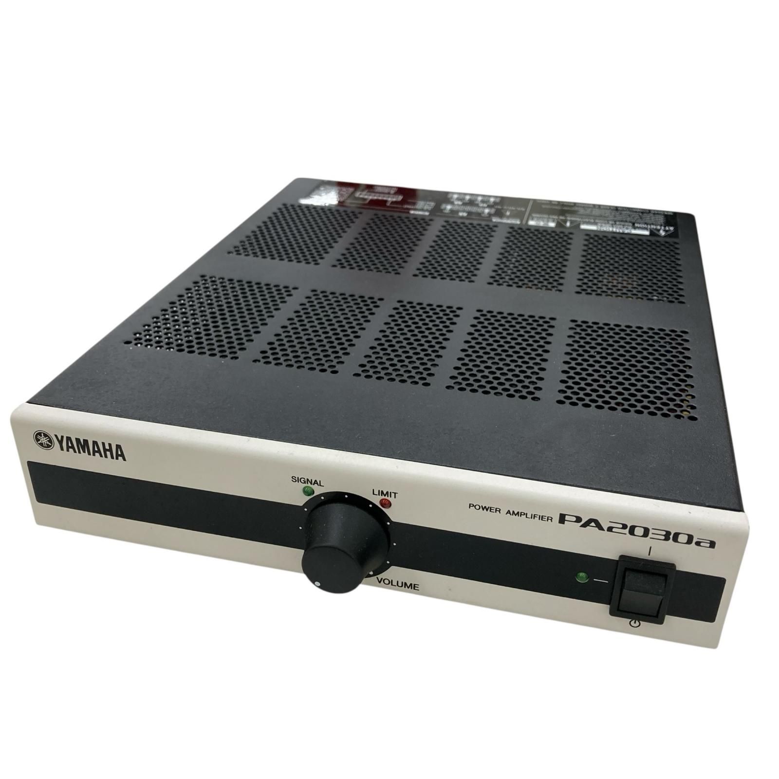 186000 動作未 YAMAHA ヤマハ パワーアンプ 本体 音響機材 PA2030a